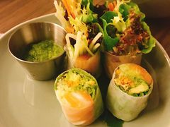 牛油果软壳蟹米纸卷-CHINCHIN 青青·泰国料理(万象食家店)