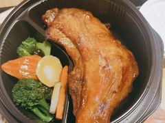 港式烧味脆皮大鸡腿饭-肯德基(巴沟店)