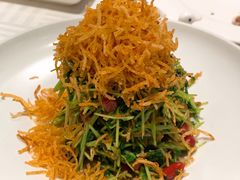 巧拌豆苗-四季民福烤鸭店(王府井灯市口店)