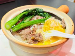 腊味拼牛肉加窝蛋-超记煲仔饭(惠福东路店)