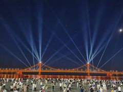 -大连星海广场音乐喷泉