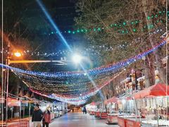 -布尔津河堤夜市