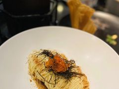 三文鱼籽葱油捞面-小运河·公馆(国贸店)