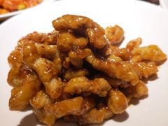 铁板糖醋里脊-吕氏疙瘩汤·海鲜新鲁菜(海州利群店)