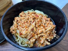 葱油拌面加辣肉-万寿斋(山阴路店)