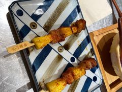 猪五花烤凤梨-火山屋台(新街口店)