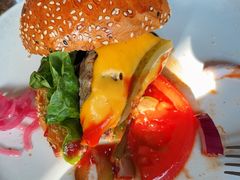 芝心牛肉汉堡-Lets burger非常汉堡·环球风味(蓝色港湾店)