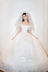 点击看大图 -艾拉·女王婚纱礼服馆