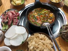 酸汤锅底-黔三一夺夺粉酸汤火锅(百信店)