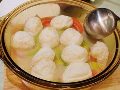 浓鱼汁泡手打鱼腐-悦湖公馆