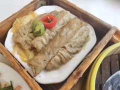 黑椒潮菜蒸大肠-黄埔华苑酒家(黄埔总店)