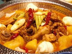 沙湾原始大盘鸡-丝路金桃·新疆菜(徐汇店)