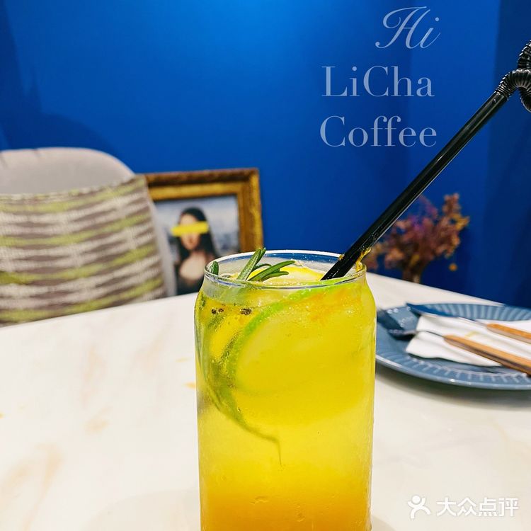 佛山探店💙西式蓝调浪漫LICHA Coffee