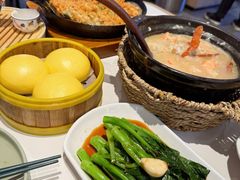 广东白灼菜心-南拳十三姨·潮汕砂锅粥·粤菜(西单大悦城店)