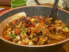 水煮肉片（牛肉）-禧福徕盆盆香川菜馆(北京市朝阳区)