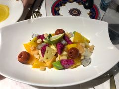 烤无花果水果沙拉-Gray Whale 灰鲸餐厅(北美N1店)