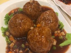 红烩狮子头-功德林素菜饭庄(前门店)