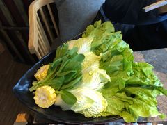 蔬菜三拼-三人行骨头王火锅(长寿店)