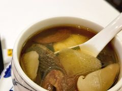 泉水竹笙菌菇汤-宁波状元楼酒店(和义路店)