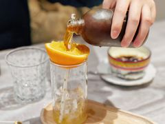 冷萃香橙果咖（冰）-伊斯坦布尔土耳其清真咖啡餐厅