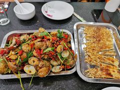 炒花蛤-老黑板筋(顺义总店)