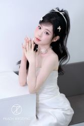 -桃子造型婚纱礼服(凤起广场店)