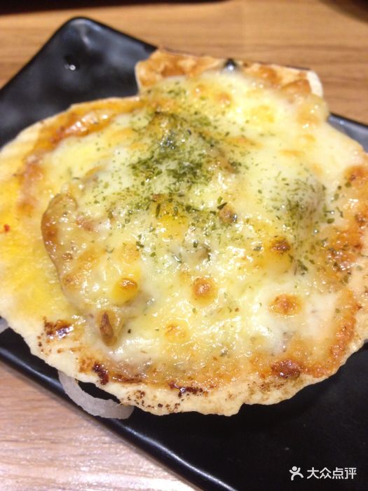 芝士烤扇贝