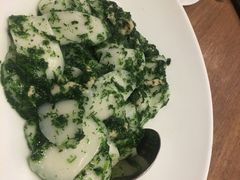荠菜肉丝烤年糕-上海小南国(国会店)