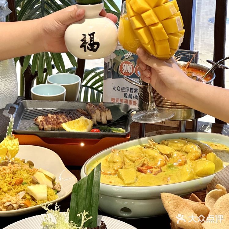 慈溪的！第一次吃东南亚菜，吼吼次！