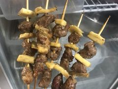 -老红桥炸灌肠牛肚锅烧烤(定福庄店)