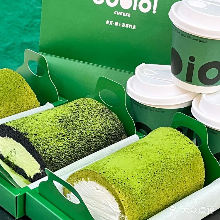 坐标常州，发现一款神仙级甜品—OOOIOI家的黑金抹茶芝士卷
