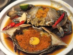 -草家酱蟹炭火烤肉店(珲春南路一店)