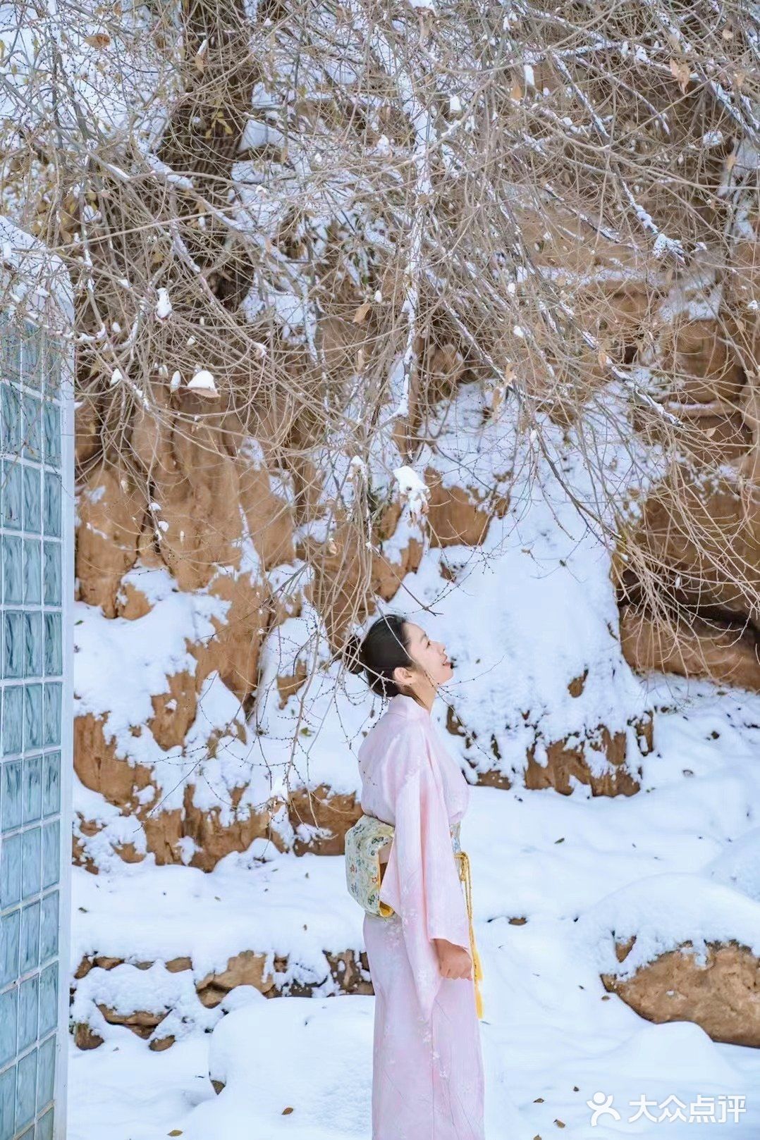 北京郊区私汤小院♨️冬天有仪式感的泡汤看雪