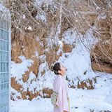 北京郊区私汤小院♨️冬天有仪式感的泡汤看雪