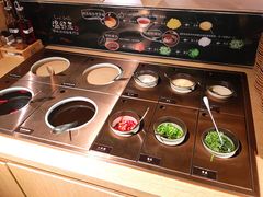 自助调料区-温野菜涮涮锅(西单大悦城店)