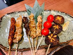 酱烤鸡肉串7种拼盘-玄白·炭烤活鳗(上海首店)