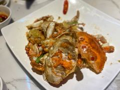 三目蛴炒姜葱-老六海鲜城