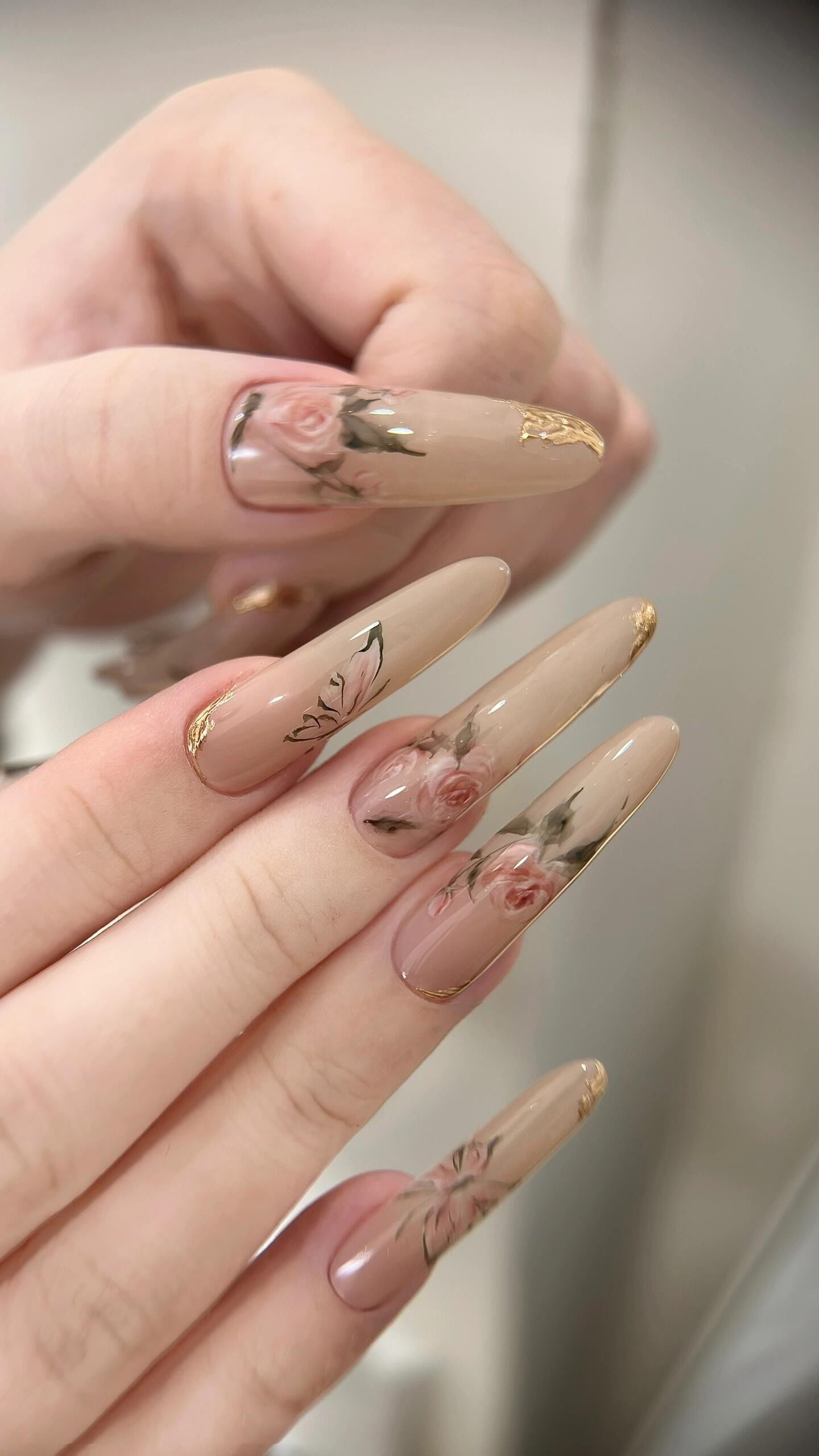 伊琳美甲/水彩晕染