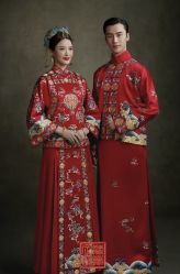 点击看大图 -藤薰定制中式嫁衣礼服旗袍店