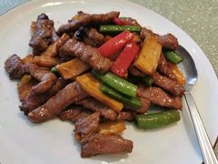 菌菇炒牛肉-南海渔村(珠江新城店)