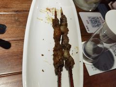 新疆红柳枝羊肉串-小放牛炒菜馆(北国商城店)