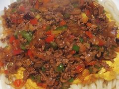 辣皮子肉拌面-撒拉花儿·新疆菜·清真(太阳宫店)