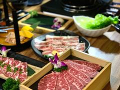 极黑牛羽下肉-山居屋炭火烧肉(厚街万达店)