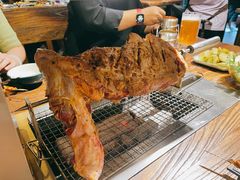 烤羊腿-柿子树炭烤羊腿(金台路店)