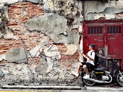 -槟城街头艺术街区