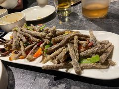 脆皮蕨粑炒腊肉-泉味道贵州厨房(三里河店)