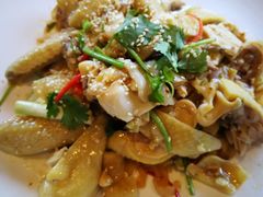 芥末螺片捞鸡-香山家宴