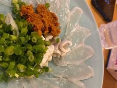 河豚生鱼片-天正河鲀·河豚亭(大连店)