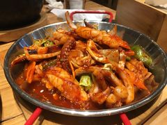 辣炒鱿鱼-亲顾清真韩式烤肉(望京店)