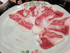 雪花牛肉-吴记老锅底麻辣火锅(福州路店)
